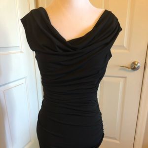 I.N black form fitting dress